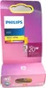 The image shows the packaging of a Philips LED light bulb. Produktbild-Vorschau