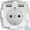 2USB do gniazdka podtynkowego Busch Jaeger Reflex Si z Podgląd zdjęcia produktu 1