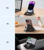 Collage showing a phone mount used in different settings: on a desk with a laptop, on a kitchen counter, and in a car. Náhled obrázku produktu