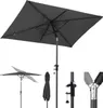 Sekey Sonnenschirm Balkon Rechteckig 200×125 cmGartenschirm Produktbild-Vorschau 4