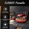 KLAMER Pizzaofen elektrisch, Pizza Ofen mit ⌀ 31cm, 1200W, Produktbild-Vorschau 2