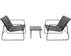 Balkonset Gartenmöbelset Loungeset 2 -Sitzer inkl. 2 Sessel Produktbild-Vorschau 2