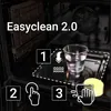 An instructional graphic showing how to use the Easyclean 2.0 feature of an oven. Produktbild-Vorschau