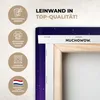 MuchoWow® - Leinwandbilder - Gaming - Neon - Spielen - Blau Produktbild-Vorschau 3