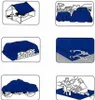 5 x 6 Meter(30m²) blaue Gewebeplane Produktbild-Vorschau 2
