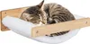 Relaxdays Katzenhängematte, Wand, hängendes Katzenbett, Produktbild-Vorschau 1