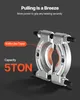 A bearing separator tool is shown against a dark background, with text highlighting its features and capacity. Voir les images du produit