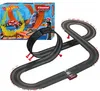 A toy race car track set with its packaging. Náhled obrázku produktu