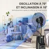 HOMCOM Ventilateur brumisateur silencieux 90 W, ventilateur Voir les images du produit 7