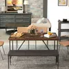 Esstisch im Industriestil fš¹r 6 Personen aus Holz und Produktbild-Vorschau 8