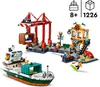 LEGO Hafen Terminal mit Containerkran, Frachtschiff & 8 Produktbild-Vorschau 3