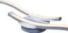 LED Deckenleuchte wellenförmig 2-flammig 2 x 6W 3000K Produktbild-Vorschau 7