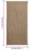 vidaXL Jutové pytle 30 ks 65x135 cm 100% juta 220 g/m² Náhled obrázku produktu 6
