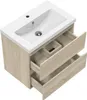 Waschtisch mit Unterschrank 50 cm Waschbecken Mineralguss Produktbild-Vorschau 2