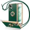 Coque En Plastique Pour Xiaomi 12T Pro Vert-Or Avec Lanyard Voir les images du produit 1