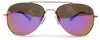 Kinder Pilotenbrille Gold Lila Produktbild-Vorschau 2