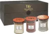 WoodWick Dárkový set 3ks svíček 85g Fireside,White Náhled obrázku produktu 1