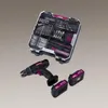Gomag Akku-Schlagbohrschrauber-Set GO-CSK74/2 20 V Mobile Produktbild-Vorschau 5