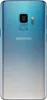 The back of a Samsung Galaxy S9 Plus smartphone in Polaris Blue. Voir les images du produit