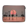 MuchoWow® Laptop Hülle 13 Zoll Vogel - Flamingo - Produktbild-Vorschau 1