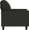 vidaXL Sessel Schwarz 60 cm Stoff Produktbild-Vorschau 4