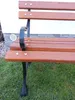 Gartenbank König mit Armlehnen 150 cm Produktbild-Vorschau 3