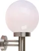Moderne Außenwandleuchte Stahl Edelstahl IP44 Sfera Produktbild-Vorschau 7