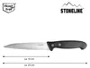 STONELINE® coltello multiuso in acciaio inox 23 cm Anteprima dell’immagine prodotto 1