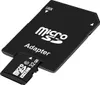 A black MicroSD adapter with a MicroSD card inserted. Náhľad obrázku produktu
