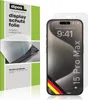 A product shot showing packaging for a screen protector and the screen protector applied to a smartphone. Náhľad obrázku produktu