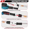 Akku-Heckenschere mit Teleskopstange 3000 U/min, 600W,270cm Produktbild-Vorschau 6
