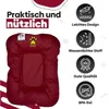 EVE Textile Hundebett Katzenbett 85x70x5cm Rot Hundekorb Produktbild-Vorschau 2