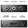 RCA auf HDMI Konverter AV zu HDMI, 1080P RCA Composite CVBS Produktbild-Vorschau 4