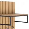 home24 Garderobenpaneel - Kiefer / Schwarz Produktbild-Vorschau 6