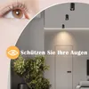 ZMH Deckenleuchte Schwarz  1 Flammig  GU10 Deckenspots LED Produktbild-Vorschau 6