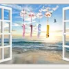 Set mit 4 Garten-Windspielen, japanischen Glasglocken, Produktbild-Vorschau 2