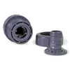 PVC Rückschlagventil Ø 38mm Schlauchtülle Produktbild-Vorschau 3