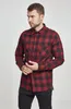 Urban Classics CHECKED FLANELL Hemd schwarz bordeaux - L Produktbild-Vorschau 21