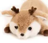 Cerf en peluche couché Orange Jouet 56 cm - Cerf Voir les images du produit 10