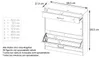 Vladon Schuhschrank Schuhkipper Elvas 89 x 95,5 x 27 cm,  Produktbild-Vorschau 7