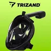 Trizand 23469 Celoobličková duikmasker, zwart, maat S/M Productafbeelding-voorbeeld 10