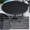 JAMAIKA | Bistro Außen Tischplatte | Ø 60 cm | Schwarz | Produktbild-Vorschau 9