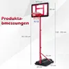 COSTWAY Basketballkorb Outdoor Kinder, Basketballständer Produktbild-Vorschau 3