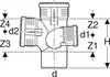 Geberit GE Silent-PP Abzweiger, 87,5°, DN 110, DN 110, DN Produktbild-Vorschau 2