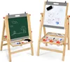 COSTWAY Dětská deska 3 v 1 Skládací dřevěná deska s Náhled obrázku produktu 1