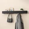 doporro Wandgarderobe mit Ablage, Garderobenleiste 80 cm Produktbild-Vorschau 1