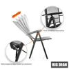 BigDean 4 x Gartenstuhl Klappstuhl 120 kg belastbar | Produktbild-Vorschau 4