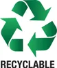A recycling symbol with the word "RECYCLABLE" below it. Podgląd zdjęcia produktu