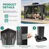 YITAHOME Pavillon 3x3 m, Winterfest Gazebo, Festem Dach, Produktbild-Vorschau 6
