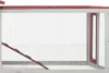 vidaXL Králíkárna červená 310x70x87 cm Borovice a jedle Náhled obrázku produktu 5